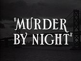 Murder by Night