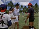 Tanaka (Kwan Hi Lim), Magnum (Tom Selleck) & T.C. (Roger E. Mosley)