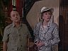 Higgins (John Hillerman) & Susan Johnson (Carol Burnett)