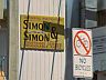 The Simon & Simon Sign