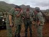Magnum (Tom Selleck), T.C. (Roger E. Mosley) & Rick (Larry Manetti)
